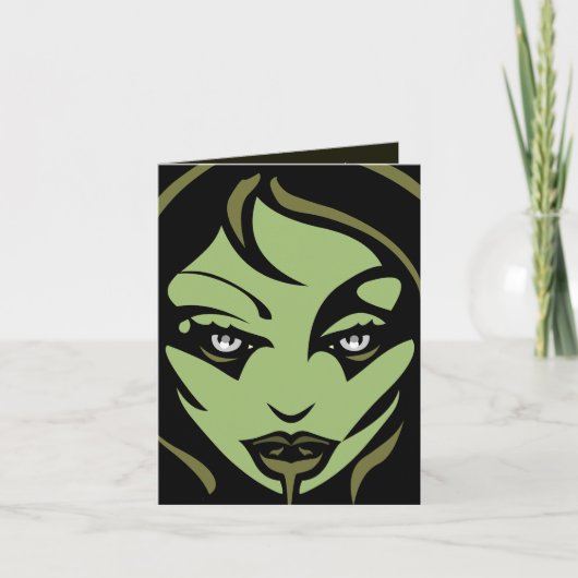 Invitations Zombie Party personnalisées Cartes Hal (Devant)