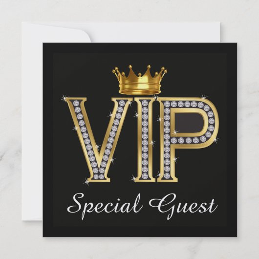 Invité(e) Spécial VIP 2 - Invitation (Devant)