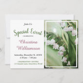 INVITE SPECIALE CELEBRATIEPARTIJ KAART (Voorkant)
