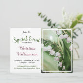 INVITE SPECIALE CELEBRATIEPARTIJ KAART (Staand voorkant)