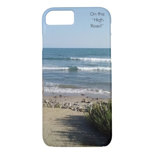 Inviter le coque iphone des océans et des rivages (Dos)