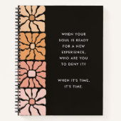 Invites de Journal pour la Découverte de Soi Thème (Devant)