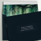 Invités Mariages forestiers enchantés Étiquettes d