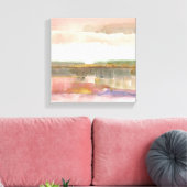 Invloed van Lijn en Kleur Goud Gewas Canvas Afdruk (Insitu (Woonkamer))