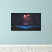 Invocatie verpakt canvas afdruk (Insitu (Houten vloer))