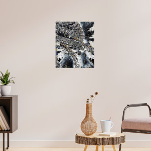 Invoeging met veren 1 poster
