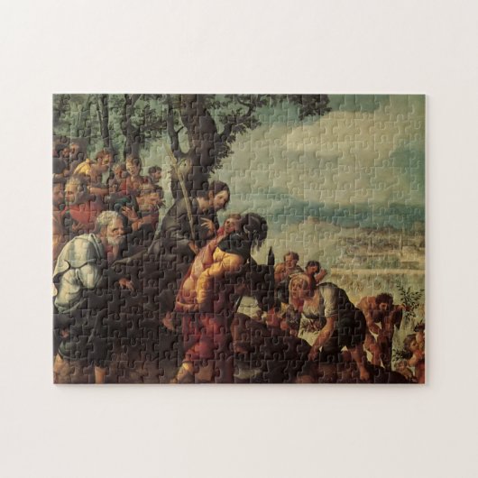 Invoering van Christus in Jeruzalem Legpuzzel (Horizontaal)