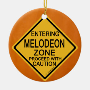 Invoering van de Melodeon Zone Keramisch Ornament