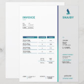 Invoice (Voorkant / Achterkant)