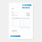 invoice post-it® notes (Voorkant)