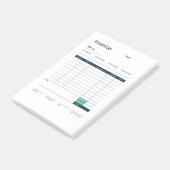 invoice post-it® notes (Schuin)