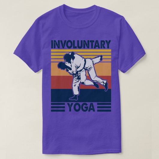 Invrijwilliger Yoga Funny Jiu Jitsu Lover T-shirt (Design voorkant)