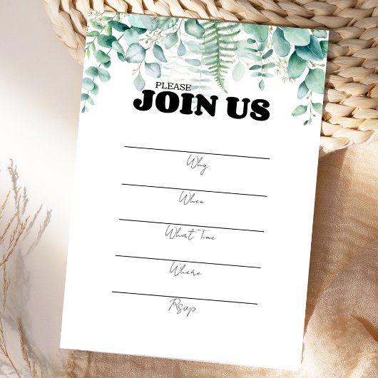 Invulbaar multifunctioneel eucalyptus kaart