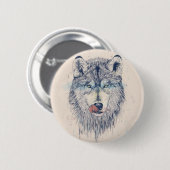 Inwendige tijd ronde button 5,7 cm (Voorkant /achterkant)