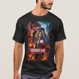 Inwoner Donker Kwaad Grappig Requiem Kunst 24 Ba T-shirt