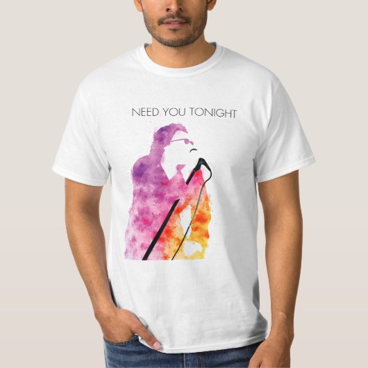 INXS Kick 2 Klassieke vintage T-shirt (Voorkant)