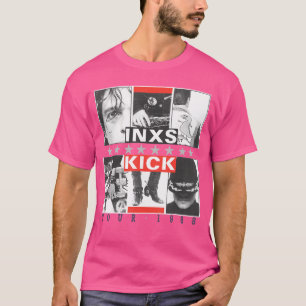 INXS Kick binnenste hoes meisje familie T-shirt
