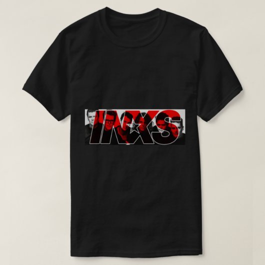 Inxs T-shirt (Design voorkant)