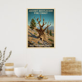 Inyo - Ancient Bristlecone Pine Forest V01 Poster (Keuken)