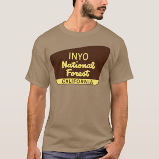 INYO NATIONAL FOREST CALIFORNIA YOSEMITE DEATH VAL T-SHIRT