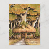 Inzamelbaar briefkaart "Enchanted Treehouse" (Voorkant)