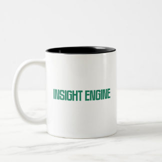 Inzichtmachine | Gegevensontdekking & Intelligenti Tweekleurige Koffiemok