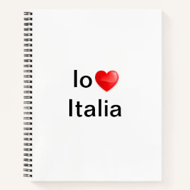 Io amo Italia Notitieboek