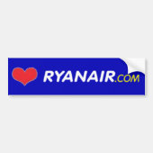 Io Amo Ryanair Bumpersticker (Voorkant)