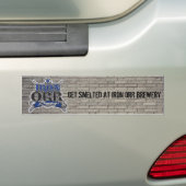 IO-bumpersticker, GESMELT BIJ IRON OF BRE... Bumpersticker (Op auto)