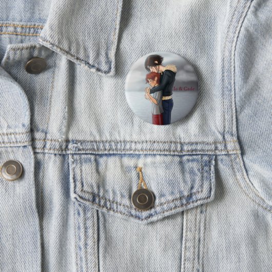 Io & Cade Ronde Button 5,7 Cm (In situ)