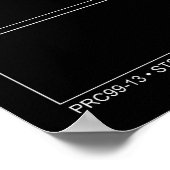 Io Jupiter Transit Hubble Telescope Foto Poster (Hoek)