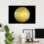 Io (maan van Jupiter) Poster (Thuiskantoor)