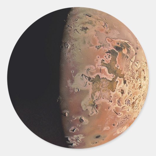 Io Ronde Sticker (Voorkant)