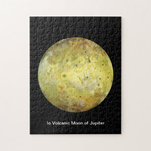 Io Vulkanische Maan van Jupiter Legpuzzel