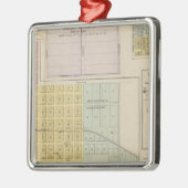 Iola, Torrance en Kellogg, Kansas Metalen Ornament (Links)