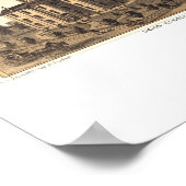 Ionia, MI Panoramic Map - 1868 Poster (Hoek)