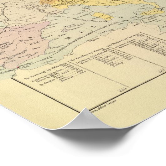 Ionische eilanden, Malta Poster (Hoek)