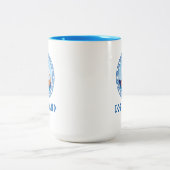 IOS-eiland Tweekleurige Koffiemok (Center)