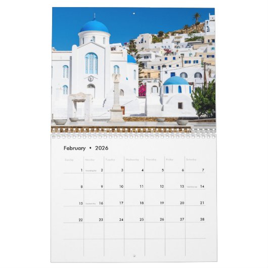Ios Greek Island 2026 Calendrier (Feb 2026)