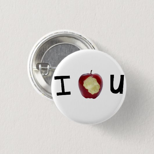 IOU-toets Ronde Button 3,2 Cm (Voorkant /achterkant)