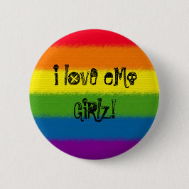 iOvE Mo GiRlz! Ronde Button 5,7 Cm