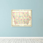 Iowa 2 canvas afdruk (Insitu (Houten vloer))