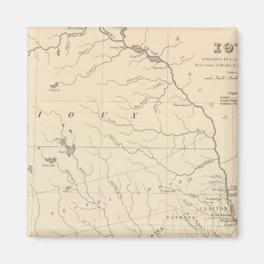 Iowa 2 magneet (Voorkant)