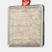 Iowa 3 metalen ornament (Links)