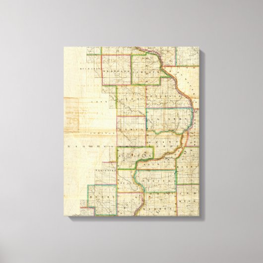Iowa 6 canvas afdruk (Voorkant)