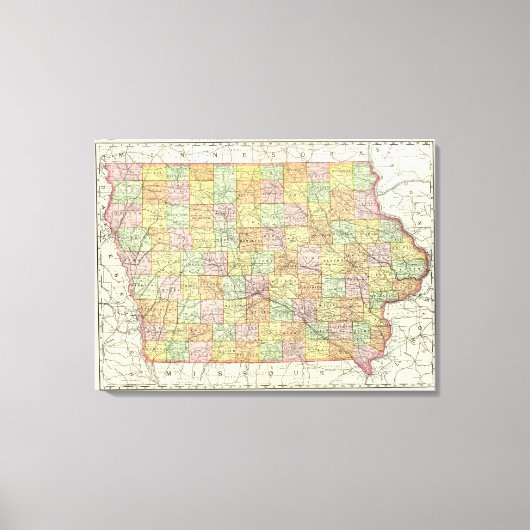 Iowa 6 canvas afdruk (Voorkant)