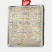 Iowa 6 metalen ornament (Links)