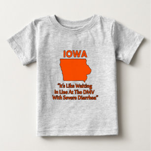 Iowa - Als wachten in de rij bij de RDW...