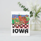 Iowa Boerderij Briefkaart (Staand voorkant)