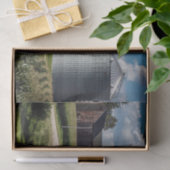 Iowa Boerderij, Cornfields en Grain Bin Tissuepapier (Geschenk)